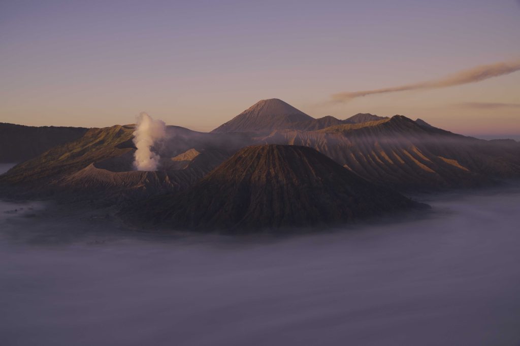 sunset point King King Hill con vista sul Sea of Sand e Bromo
