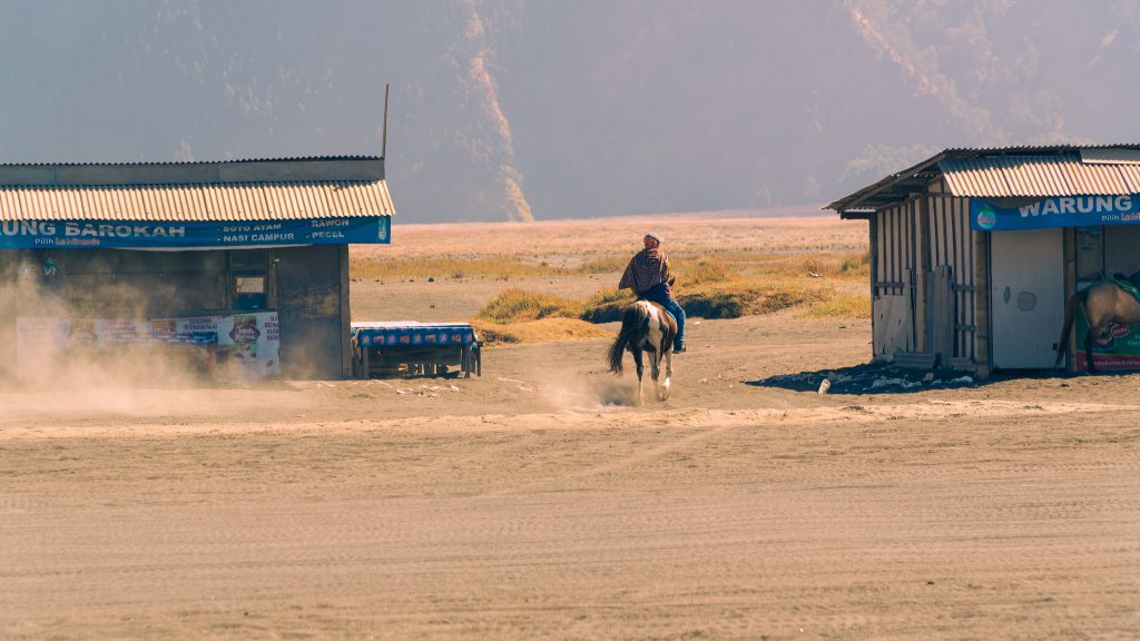 Escursione sul Monte Bromo. Nel Sea of Sand